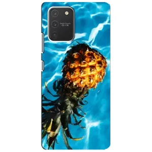 Чехол с изображением вкусной еды для Samsung Galaxy S10 Lite (Ананас)