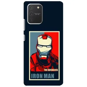 Чехол Супергерой Железный человек на Samsung Galaxy S10 Lite (Art Iron man)