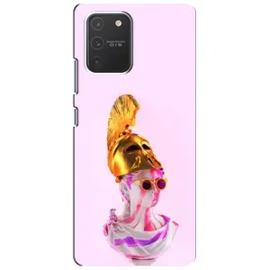 Чехол с Прикольным принтом на Samsung Galaxy S10 Lite (АРТ Статуя)