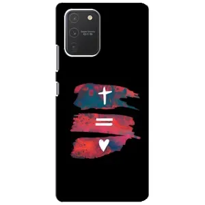 Чехлы для Samsung Galaxy S10 Lite (Для Христиан) (Атрибутика)