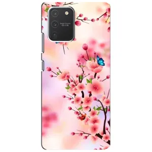 Чохол з картинкою Сакури на Samsung Galaxy S10 Lite (Метелики на сакурі)