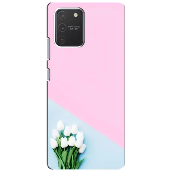 Чехол с рисунком «Белые тюльпаны» для Samsung Galaxy S10 Lite Чехол с рисунком «Белые тюльпаны» для Samsung Galaxy S10 Lite