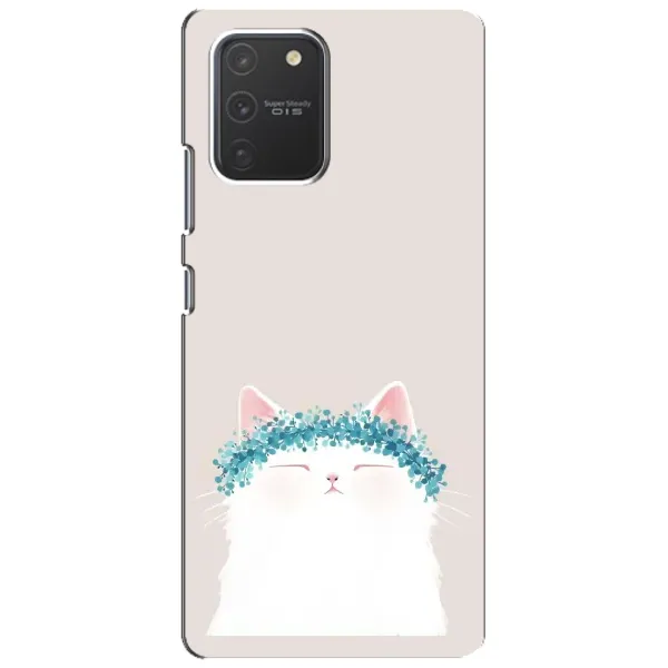 Чехол с рисунком «Белый котик» для Samsung Galaxy S10 Lite Чехол с рисунком «Белый котик» для Samsung Galaxy S10 Lite