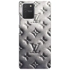 Текстурний Чохол Louis Vuitton для Самсунг С10 Лайт (Бежевий ЛВ)