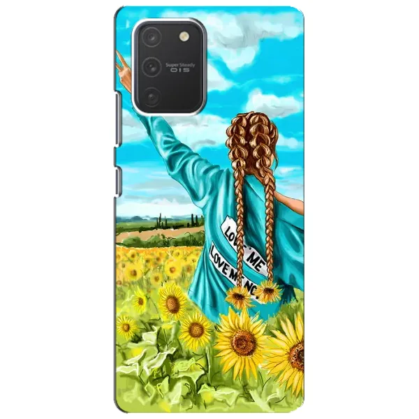Чехол с рисунком «Девушка на поле» для Samsung Galaxy S10 Lite Чехол с рисунком «Девушка на поле» для Samsung Galaxy S10 Lite