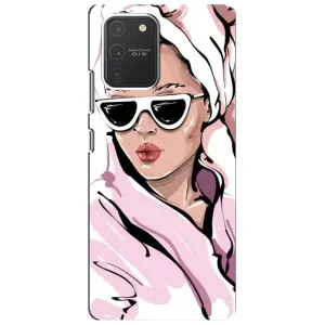 Чохол з картинкою Модні Дівчата Samsung Galaxy S10 Lite (Дівчина в халаті)