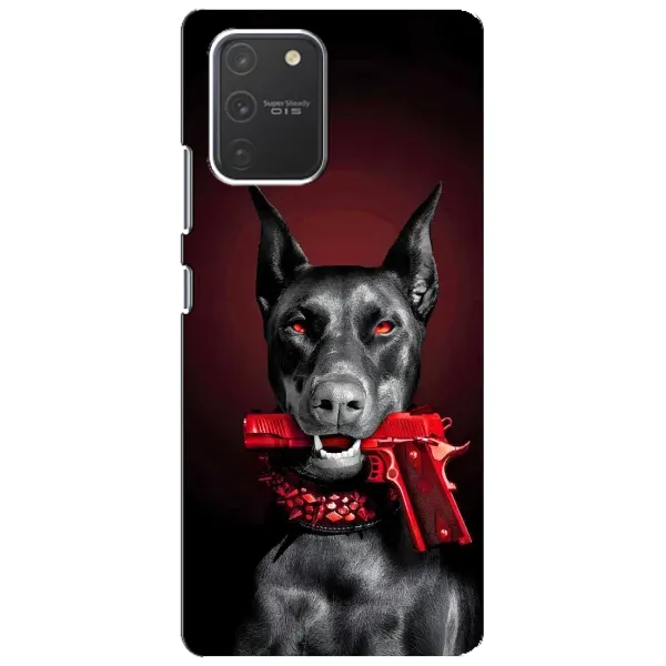 Чехол с рисунком «Доберман злой» для Samsung Galaxy S10 Lite Чехол с рисунком «Доберман злой» для Samsung Galaxy S10 Lite