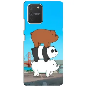 Чехлы с Пандами на Samsung Galaxy S10 Lite (Друзья)