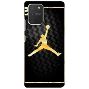 Силиконовый Чехол Nike Air Jordan на Самсунг С10 Лайт (Джордан 23)