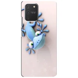 Чехлы с изображением разных животных для Samsung Galaxy S10 Lite (Геккон)