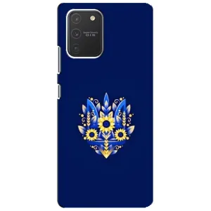 Чехол с картинкой (Патриотический ГЕРБ) на Samsung Galaxy S10 Lite (герб)