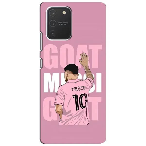 Чехол с рисунком «GOAT MESSI» для Samsung Galaxy S10 Lite Чехол с рисунком «GOAT MESSI» для Samsung Galaxy S10 Lite