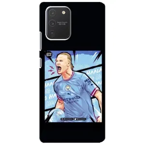 Чехлы с принтом для Samsung Galaxy S10 Lite Футболист (гол Эрлинг Холланд)
