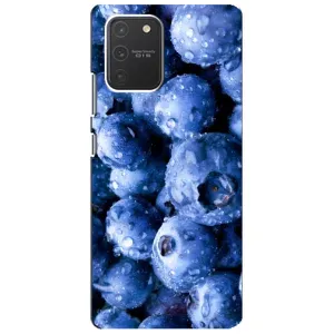 Чехол с изображением вкусной еды для Samsung Galaxy S10 Lite (Голубика)