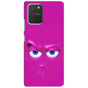 Силиконовые Чехлы (смешные стикеры) для Samsung Galaxy S10 Lite (Хитрая мордочка)