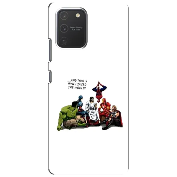 Чехол с рисунком «Иисус супергерой» для Samsung Galaxy S10 Lite Чехол с рисунком «Иисус супергерой» для Samsung Galaxy S10 Lite