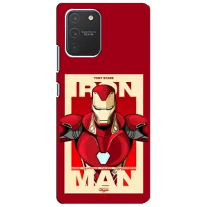 Чехол Супергерой Железный человек на Samsung Galaxy S10 Lite (Iron man)