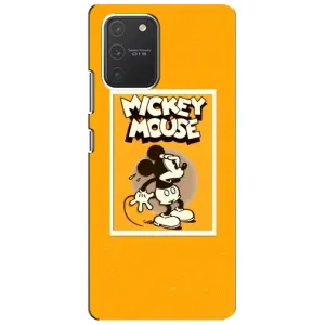 Чехлы с принтом Микки Маус на Samsung Galaxy S10 Lite (Испуганный Микки)