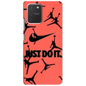 Силиконовый Чехол Nike Air Jordan на Самсунг С10 Лайт