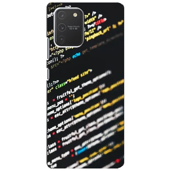 Чехол с рисунком «Код» для Samsung Galaxy S10 Lite Чехол с рисунком «Код» для Samsung Galaxy S10 Lite
