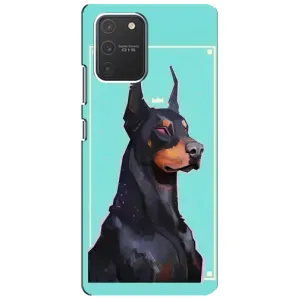 Чехол ДОБЕРМАН для Samsung Galaxy S10 Lite (Король доберман)