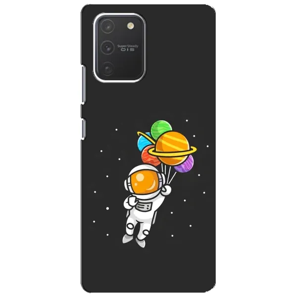Чехол с рисунком «Космонавт с шариками» для Samsung Galaxy S10 Lite Чехол с рисунком «Космонавт с шариками» для Samsung Galaxy S10 Lite