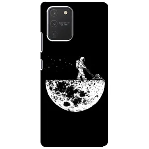 Силиконовый Чехол с принтом "Космонавты" на Samsung Galaxy S10 Lite (Космонавт)