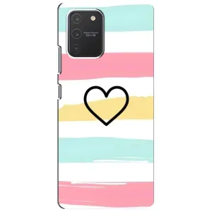 Чехлы с тематикой "Маленькие Сердечки" на Samsung Galaxy S10 Lite (Красивое сердечко)