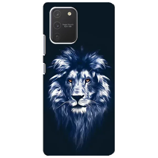 Чехол с рисунком «Лев - синий» для Samsung Galaxy S10 Lite Чехол с рисунком «Лев - синий» для Samsung Galaxy S10 Lite