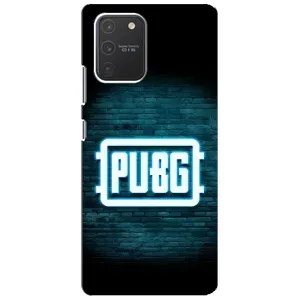 Чохол (TPU) з картинкою "Лого Пабг" на Самсунг С10 Лайт (Лого PUBG)