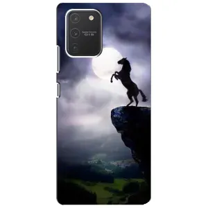 Чехлы с изображением разных животных для Samsung Galaxy S10 Lite (Лошадь)