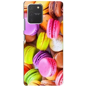 Чехол с изображением вкусной еды для Samsung Galaxy S10 Lite (Макаруны)
