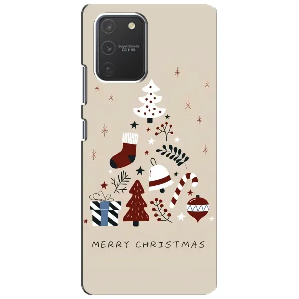 Чехол с рисунком «Merry Christmas» для Samsung Galaxy S10 Lite
