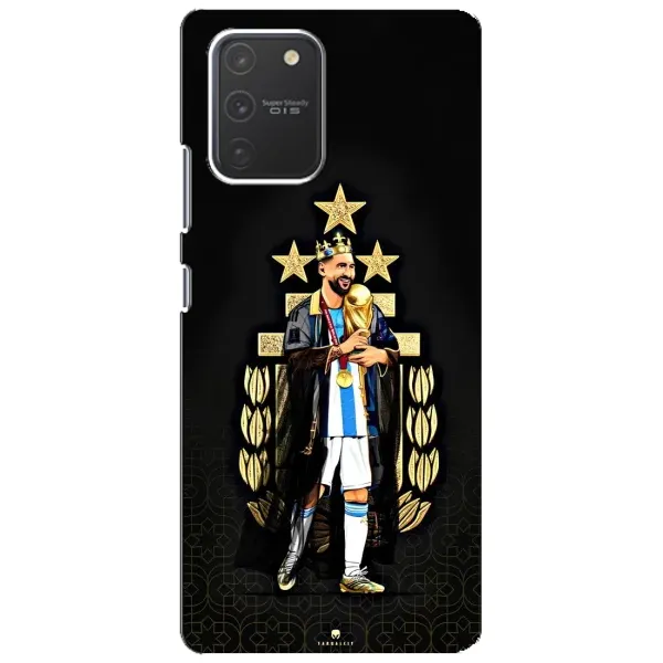 Чехол с рисунком «Месси король» для Samsung Galaxy S10 Lite Чехол с рисунком «Месси король» для Samsung Galaxy S10 Lite