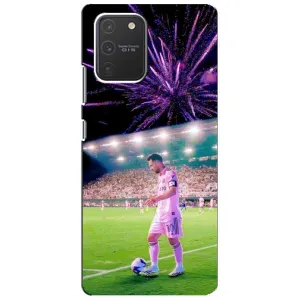 Чехлы Лео Месси в Майами на Samsung Galaxy S10 Lite (Месси в Майами)