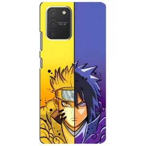 Купить Чехлы на телефон с принтом Anime для Samsung Galaxy S10 Lite (Naruto Vs Sasuke)