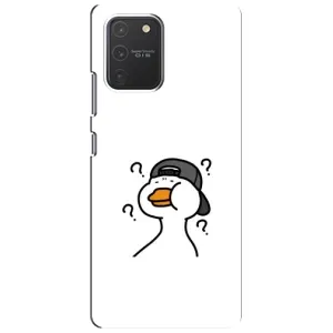 Бампер с принтом Мемы для Samsung Galaxy S10 Lite (Непонимание)
