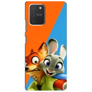 Чехлы ЗВЕРОПОЛИС для Samsung Galaxy S10 Lite (Ник и Хопс)