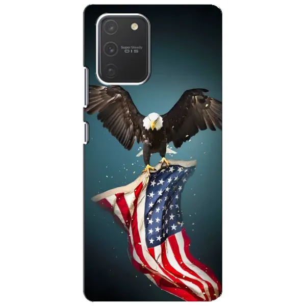 Чехол с рисунком «Орел и флаг» для Samsung Galaxy S10 Lite Чехол с рисунком «Орел и флаг» для Samsung Galaxy S10 Lite