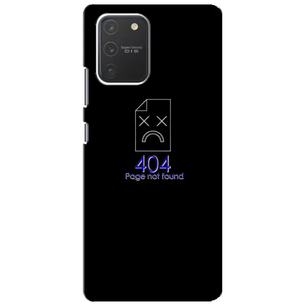 Чехол с рисунком «Ошибка 404» для Samsung Galaxy S10 Lite Чехол с рисунком «Ошибка 404» для Samsung Galaxy S10 Lite
