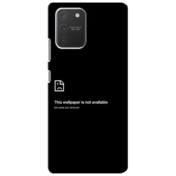Чехол с рисунком «Ошибка» для Samsung Galaxy S10 Lite Чехол с рисунком «Ошибка» для Samsung Galaxy S10 Lite