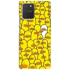 Силиконовый бампер с картинкой животных для Samsung Galaxy S10 Lite (Особенный)