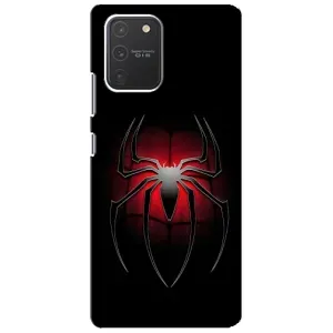 Чехол Супергерой Человека Паука на Samsung Galaxy S10 Lite (Паук)