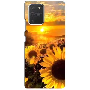 Чохол з Квітами для Samsung Galaxy S10 Lite (поле соняшників)