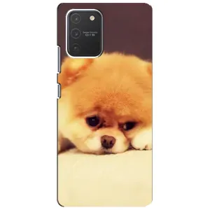 Чехол (ТПУ) Милые собачки для Samsung Galaxy S10 Lite (Померанский шпиц)