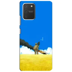 Чехлы на военную тематику для Samsung Galaxy S10 Lite (Попадание)