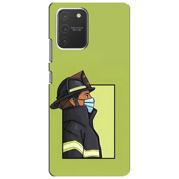 Чехол с рисунком «Пожарник» для Samsung Galaxy S10 Lite Чехол с рисунком «Пожарник» для Samsung Galaxy S10 Lite