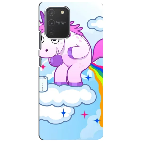 Чехол с рисунком «Радуга единорожка» для Samsung Galaxy S10 Lite Чехол с рисунком «Радуга единорожка» для Samsung Galaxy S10 Lite