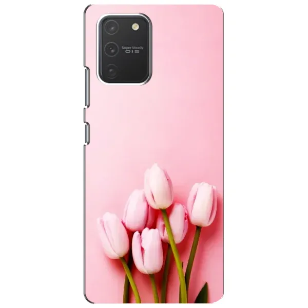 Чехол с рисунком «Розовые тюльпаны» для Samsung Galaxy S10 Lite Чехол с рисунком «Розовые тюльпаны» для Samsung Galaxy S10 Lite