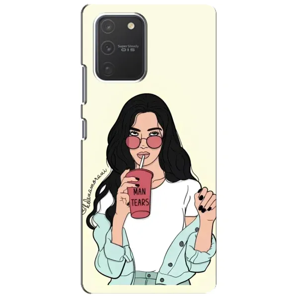 Чехол с рисунком «С напитком» для Samsung Galaxy S10 Lite